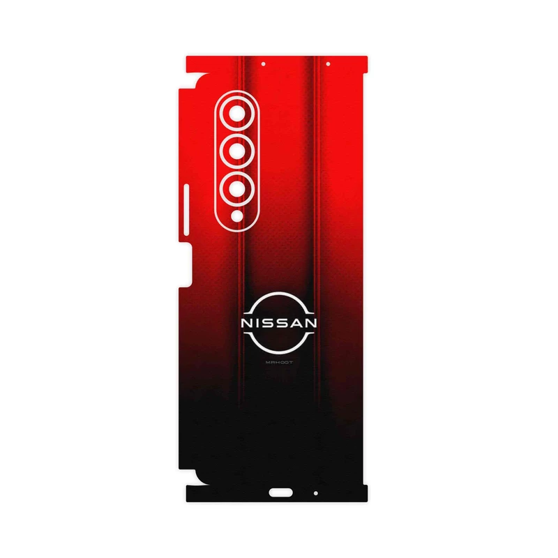برچسب پوششی ماهوت مدل Nissan_Logo-FullSkin مناسب برای گوشی موبایل سامسونگ Galaxy Z Fold4