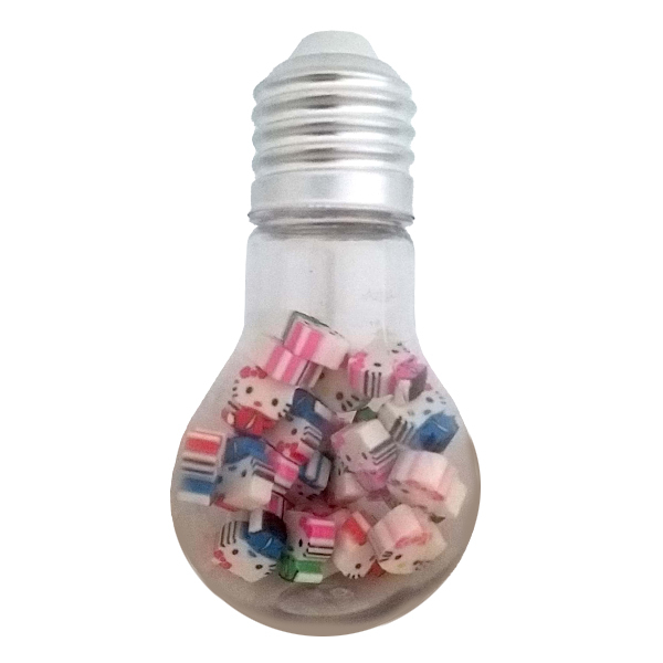 پاک کن مدل لامپ طرح کیتی کد EK-14 مجموعه 30 عددی