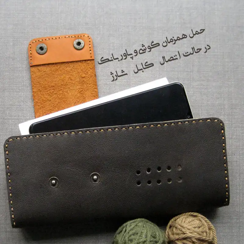 کیف چرمی چرم دانوب مدل D.L.039