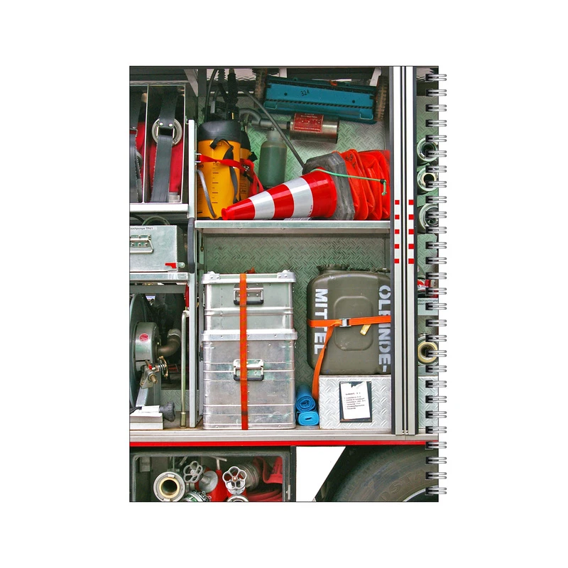 دفتر مشق 50 برگ بامبیلیپ طرح ماشین آتش نشانی کد 3865904