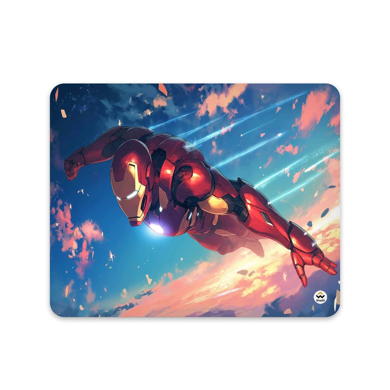 ماوس پد شادیت مدل Iron Man کد703 سایز 24*19 سانتی متر