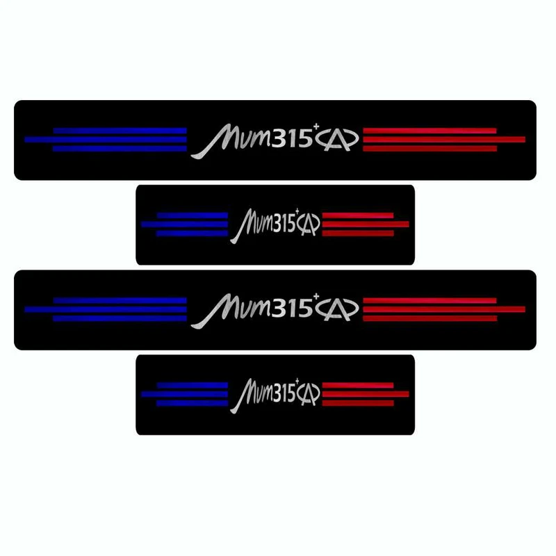 برچسب بدنه خودرو طرح پارکاب فرانسه مدل CHAP YA59 A170 مناسب برای +mvm315 بسته 4 عددی 