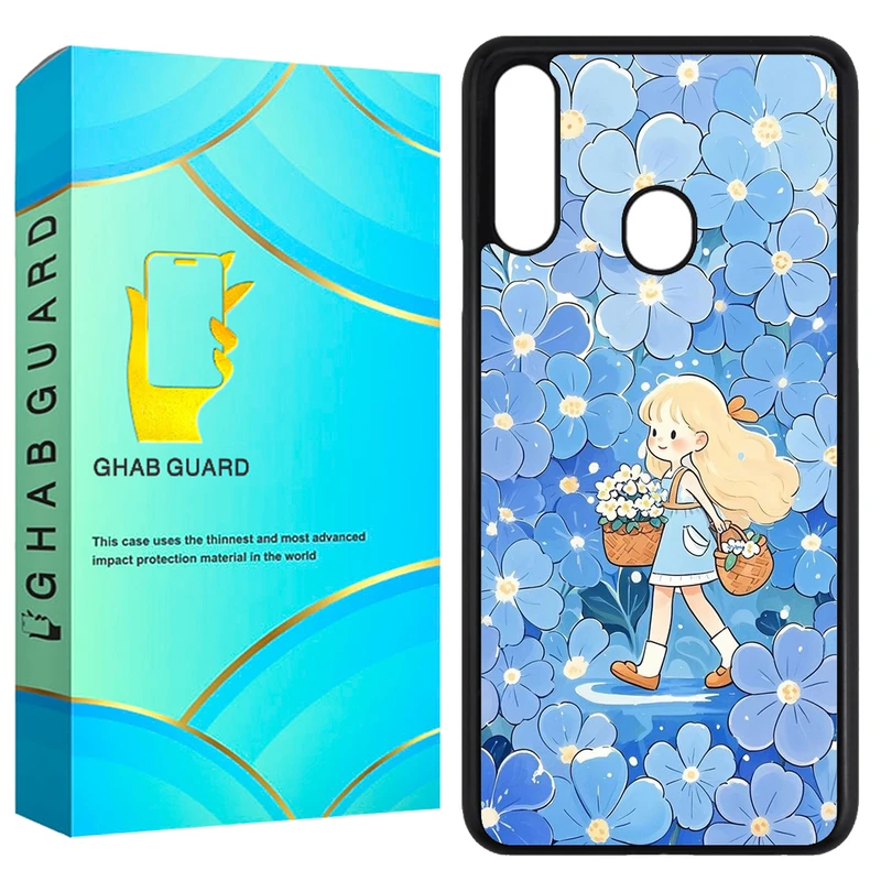 کاور قاب گارد طرح دختر مدل GCHPA20S مناسب برای گوشی موبایل سامسونگ Galaxy A20s 