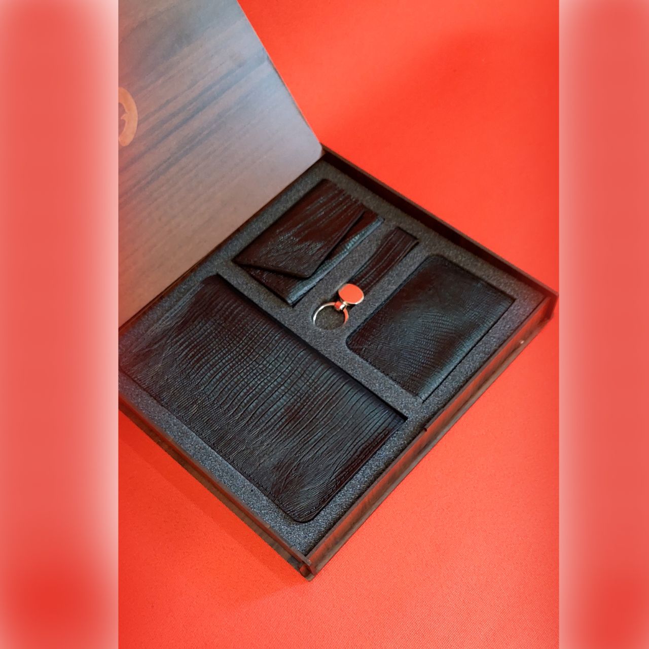 ست هدیه چرم سامه مدل sh06 - - 11