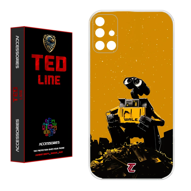 کاور تد لاین طرح ربات والی کد 1133 مناسب برای گوشی موبایل سامسونگ Galaxy A71