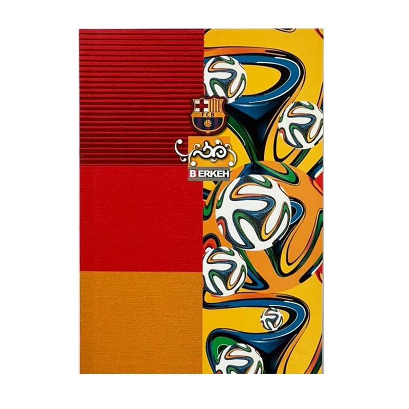 دفتر زبان 50 برگ برکه مدل دو خط کد 6110