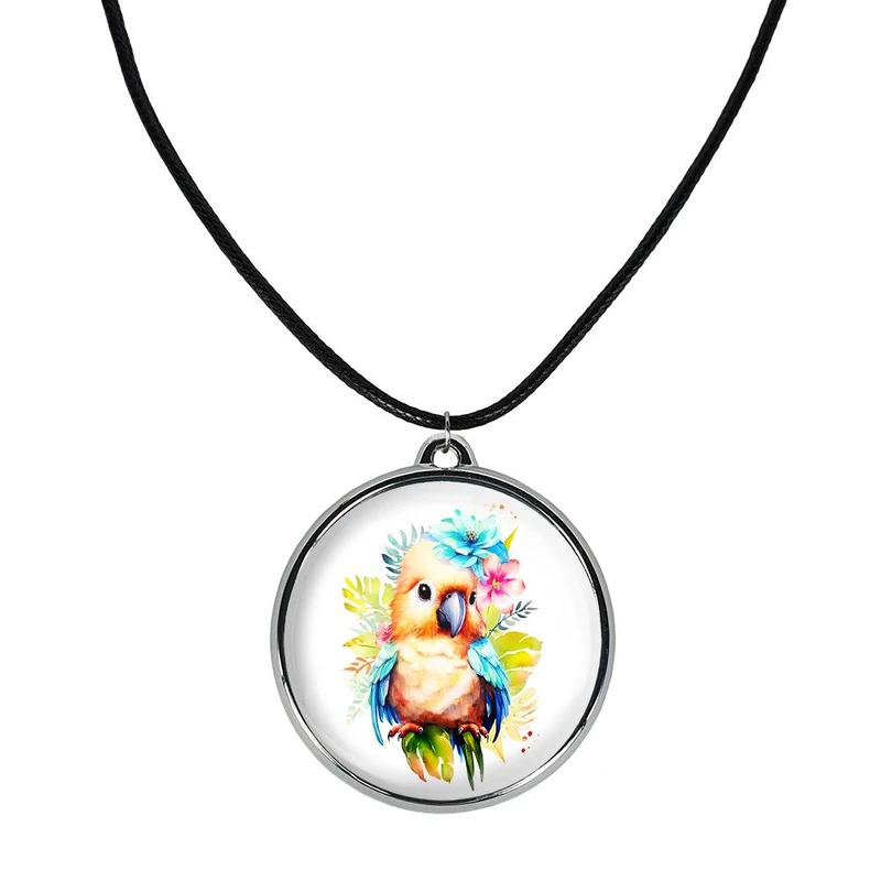 گردنبند خندالو مدل پرندگان زینتی کد 3048430485