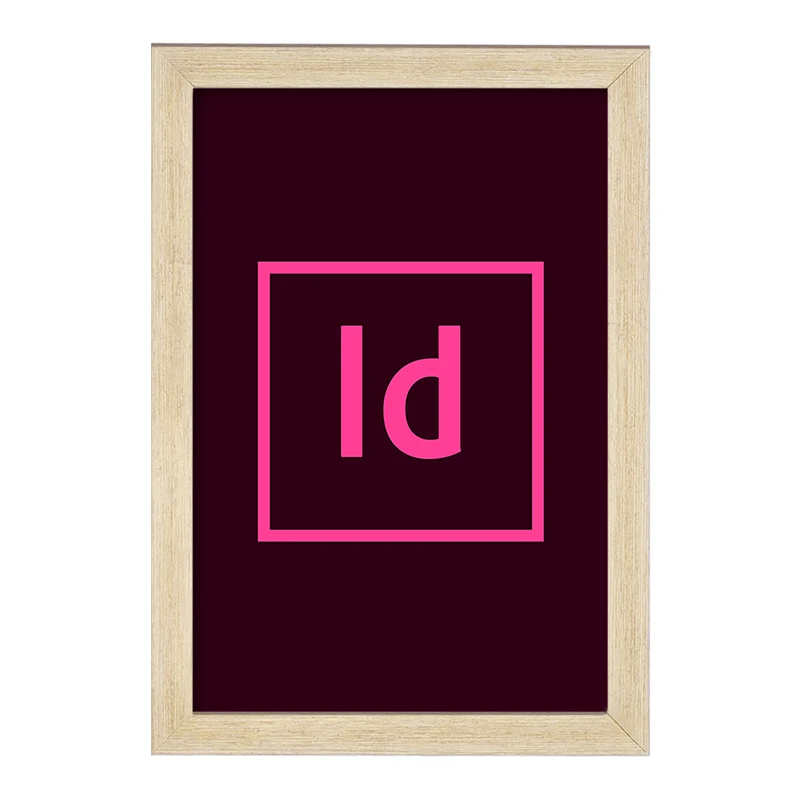 تابلو خندالو مدل ایندیزاین InDesign  کد 6200
