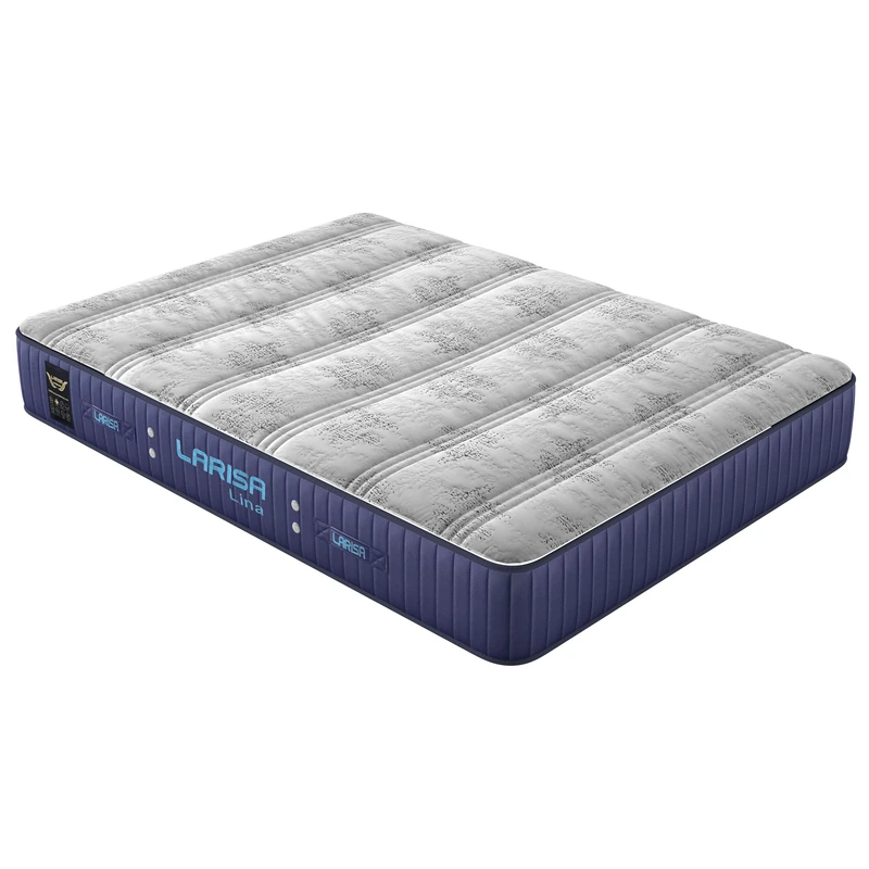 تشک لاریسا مدل طبی فنری لینا یک نفره سایز100x200 سانتی متر