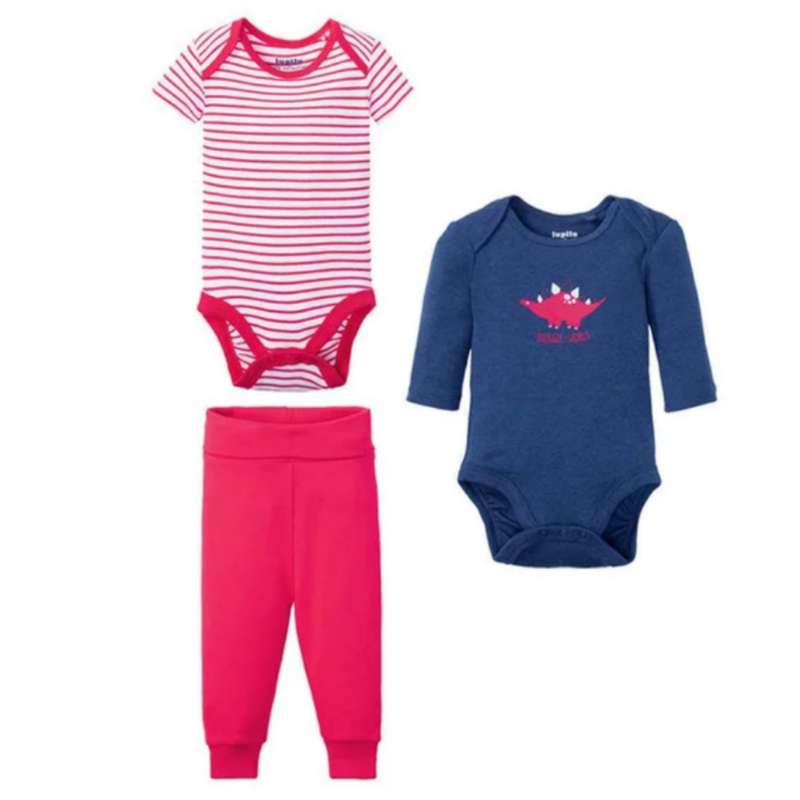 ست 3 تکه لباس نوزادی لوپیلو مدل G238