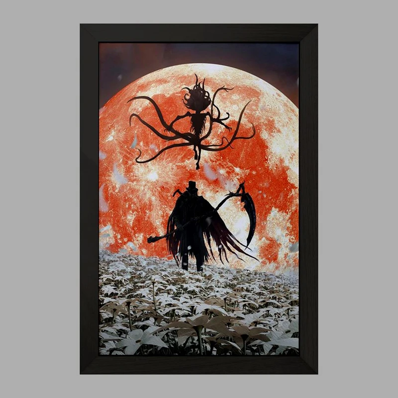 تابلو خندالو مدل بازی بلاد بورن Blood Borne کد 30066