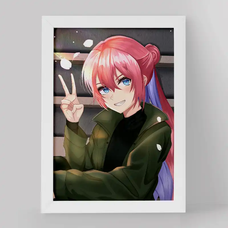 تابلو خندالو مدل شیکیموری سان انیمه شیکیموری کد 15858