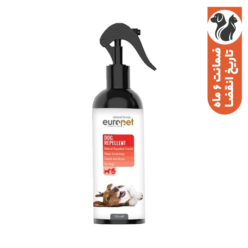 اسپری دور کننده یوروپت مدل دور کننده سگ حجم 250 میلی لیتر