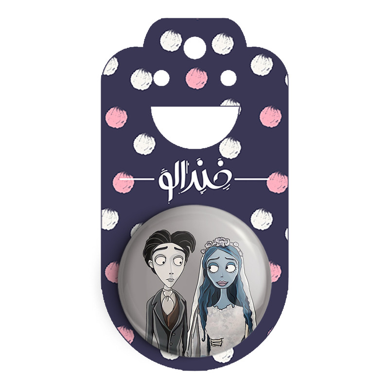 مگنت خندالو مدل انیمیشن عروس مردگان کد 27820