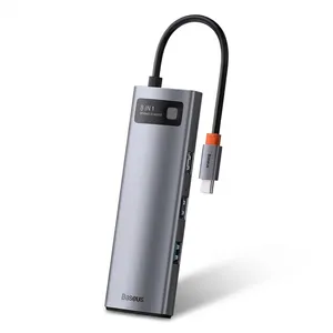 هاب 8 پورت USB-C باسئوس مدل CAHUB-CV0G