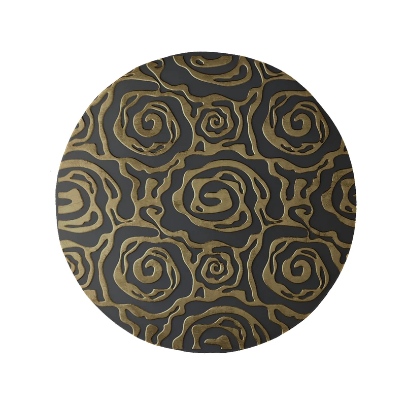 پادری مدل دایره طرح کلاسیک کد 8859 سایز 90 × 90 سانتی متر 