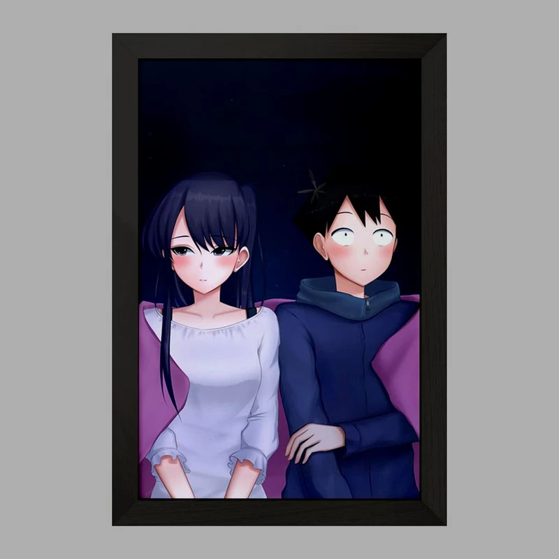 تابلو خندالو مدل تادانو انیمه کومی سان  کد 16067