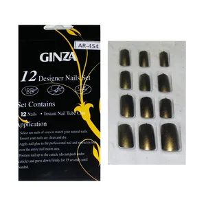  ناخن مصنوعی گینزا مدل 454 بسته 12 عددی