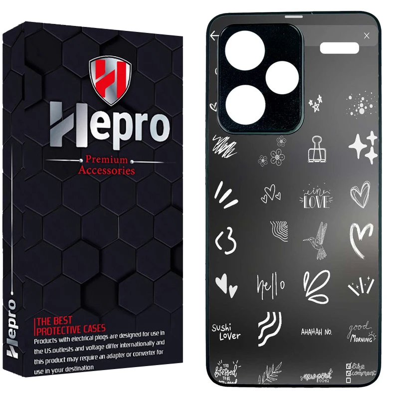 کاور هپرو طرح فانتزی مدل TPU مناسب برای گوشی موبایل شیائومی Redmi Note 13 Pro Plus
