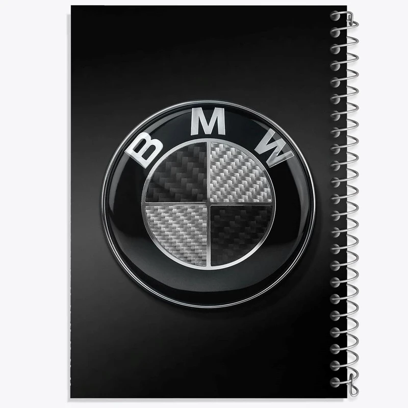 دفتر مشق 100 برگ خندالو طرح بی ام دبلیو BMW کد 23636