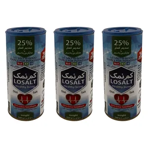 نمک کم سدیم کم نمک - بسته 3 عددی 
