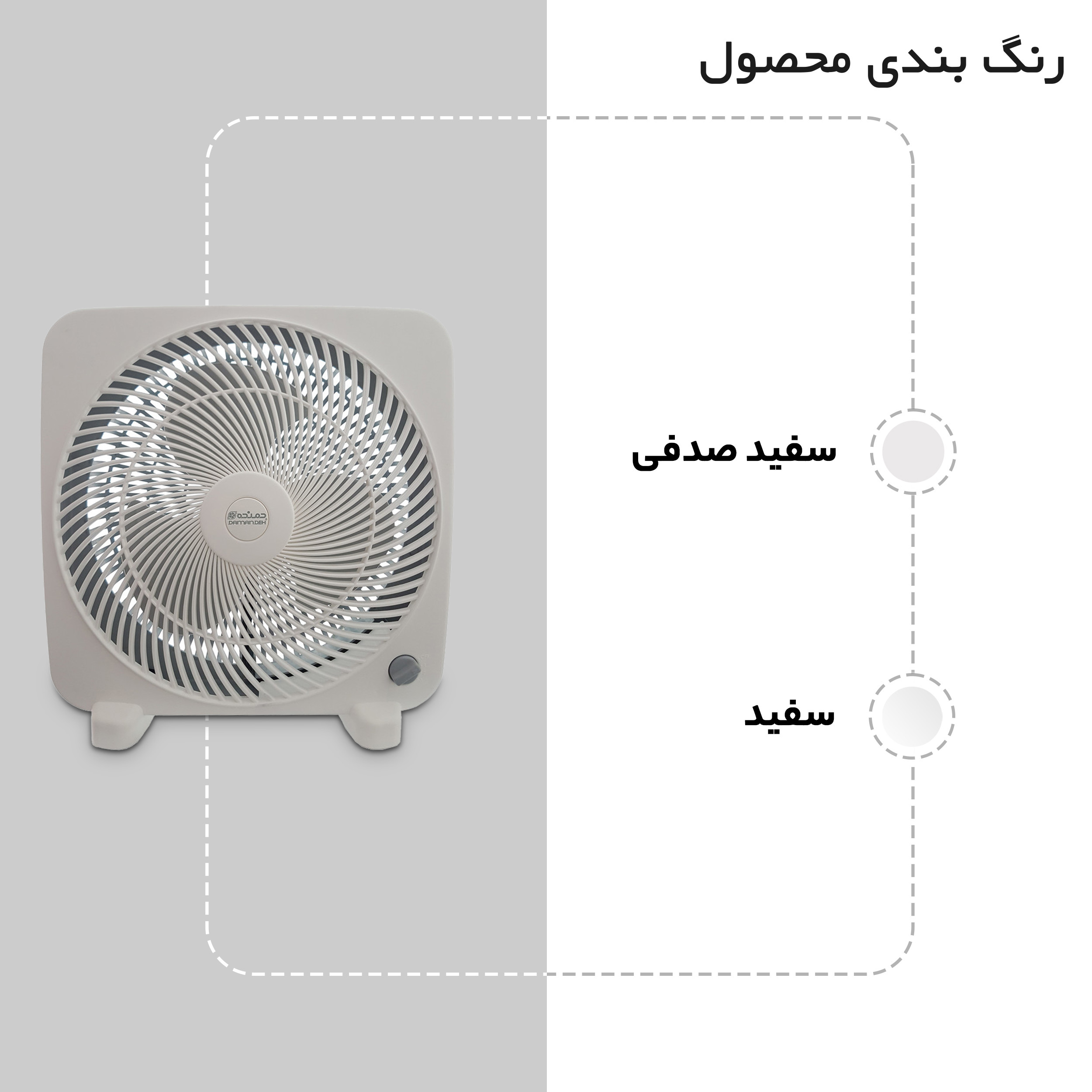 پنکه رومیزی دمنده سری هاله مدل FTF-30H2S پنکه رومیزی دمنده سری هاله مدل FTF-30H2S