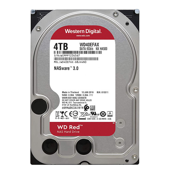 هارددیسک اینترنال وسترن دیجیتال مدل Red WD40EFAX ظرفیت 4 ترابایت 1
