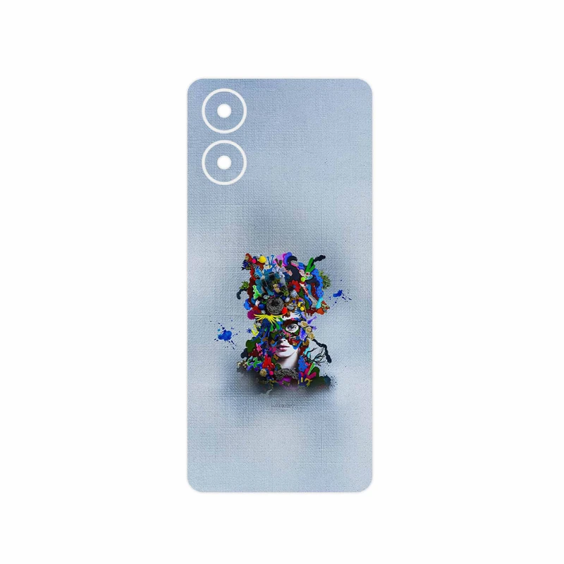 برچسب پوششی ماهوت مدل Collage of surreal Portrait of Women 4 مناسب برای گوشی موبایل موتورولا Moto G04