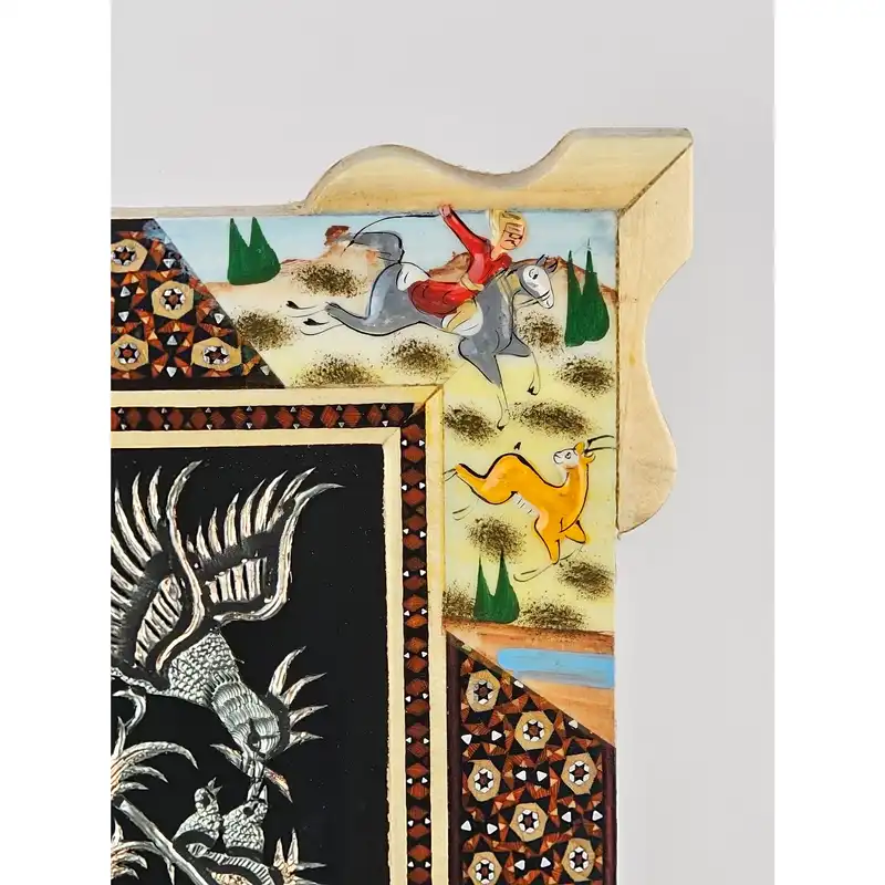 تابلو قلمزنی مدل چوگان