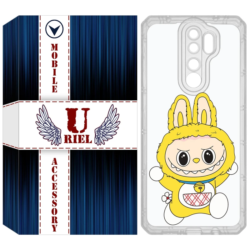 کاور یوریل مدل Clear کد 122 طرح لبوبو مناسب برای گوشی موبایل شیائومی Redmi Note 8 Pro