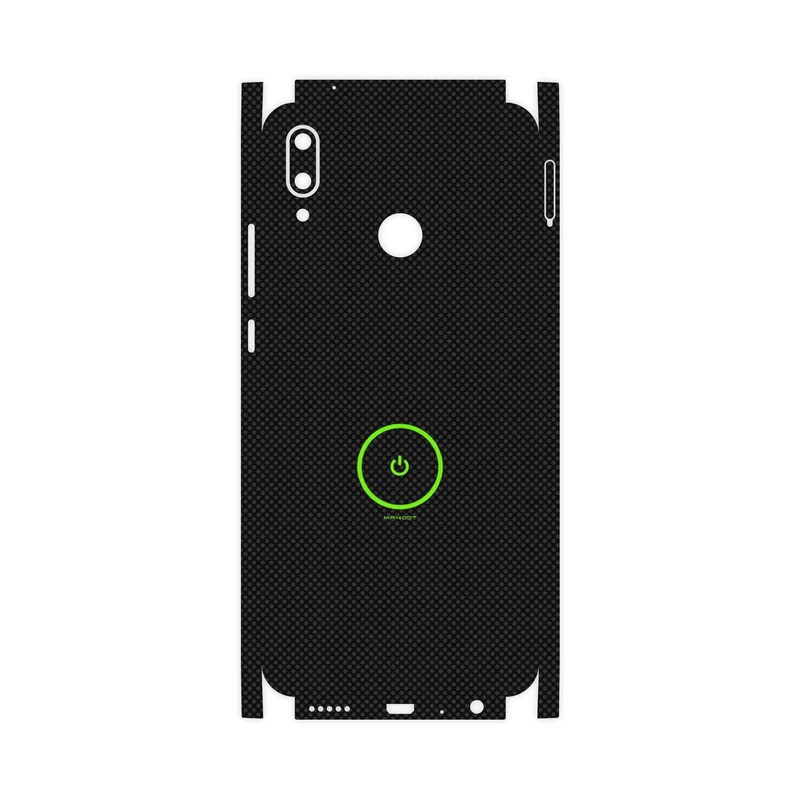 برچسب پوششی ماهوت مدل Minimal Power Button-FullSkin مناسب برای گوشی موبایل هوآوی Y9 2019
