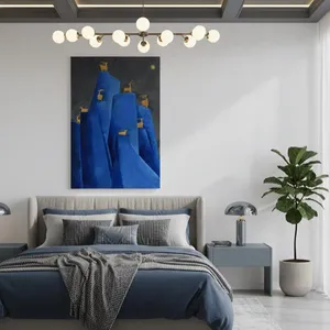 تابلو نقاشی رنگ روغن به سبک مدرن کد 07