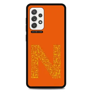 AKAM AMC-WSGA52-ALPHADOODLEBET-14 Cover For Samsung Galaxy A52
