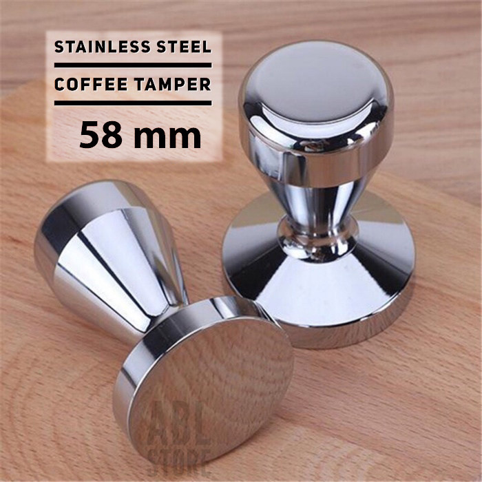 تمپر قهوه مدل تمام استیل 58