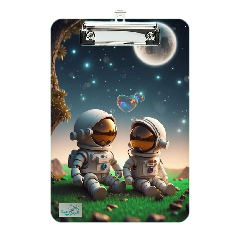  تخته شاسی مبین ایده مدل فضانورد کد h313 سایز A4