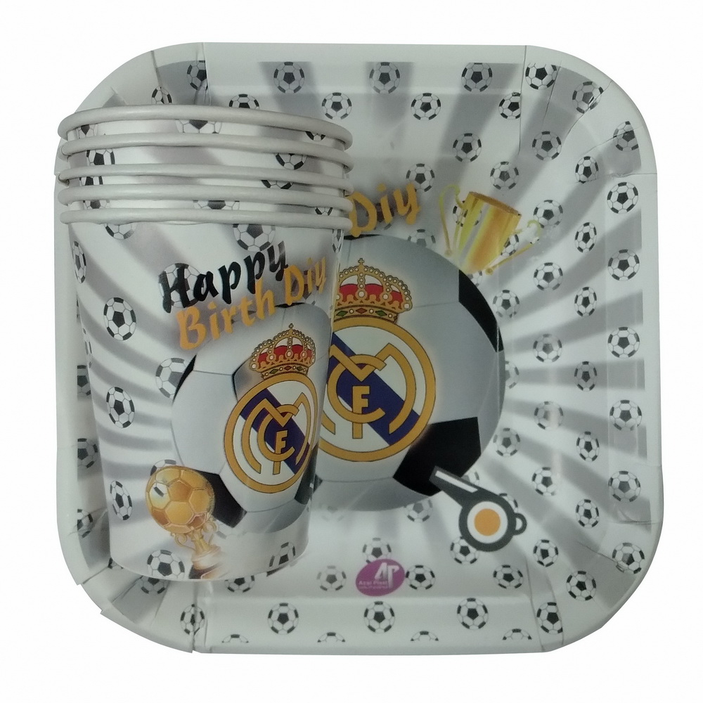 پیش دستی و لیوان یکبار مصرف مدل SH025 کد MFP060 بسته 10 عددی