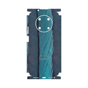 MAHOOT Turquoise feathers-FullSkin Cover Sticker for Huawei Nova Y90