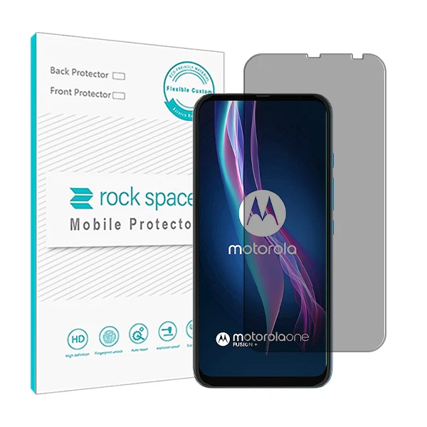 محافظ صفحه نمایش حریم شخصی راک اسپیس مدل HyPRV مناسب برای گوشی موبایل موتورولا + One Fusion