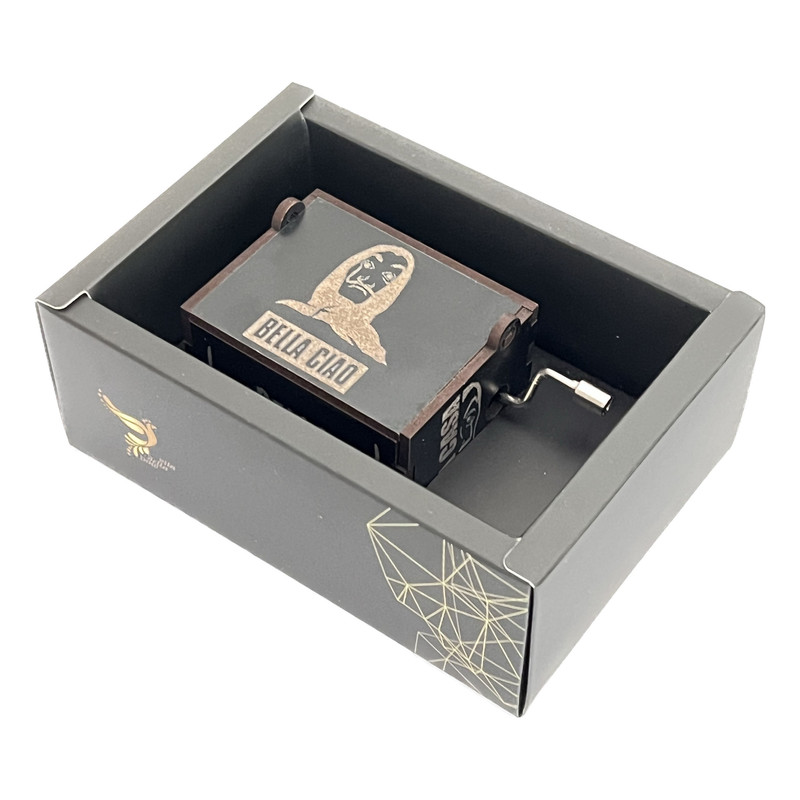 جعبه موزیکال اینو دلا ویتا مدل ARCA ملودی بلاچاو طرح سرقت پول Money Heist