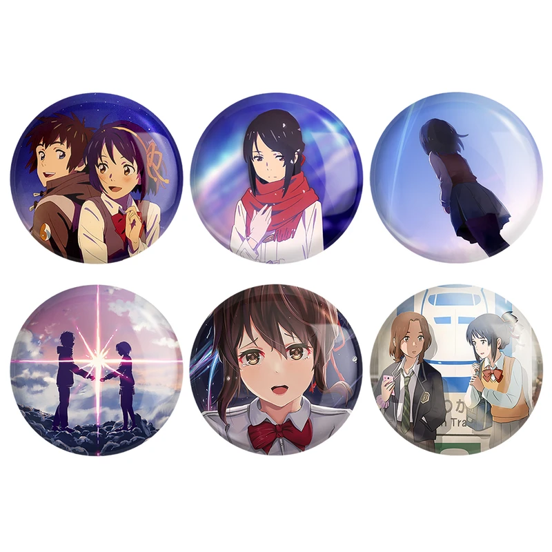 مگنت خندالو طرح انیمه یورنیم کد 855A مجموعه 6 عددی