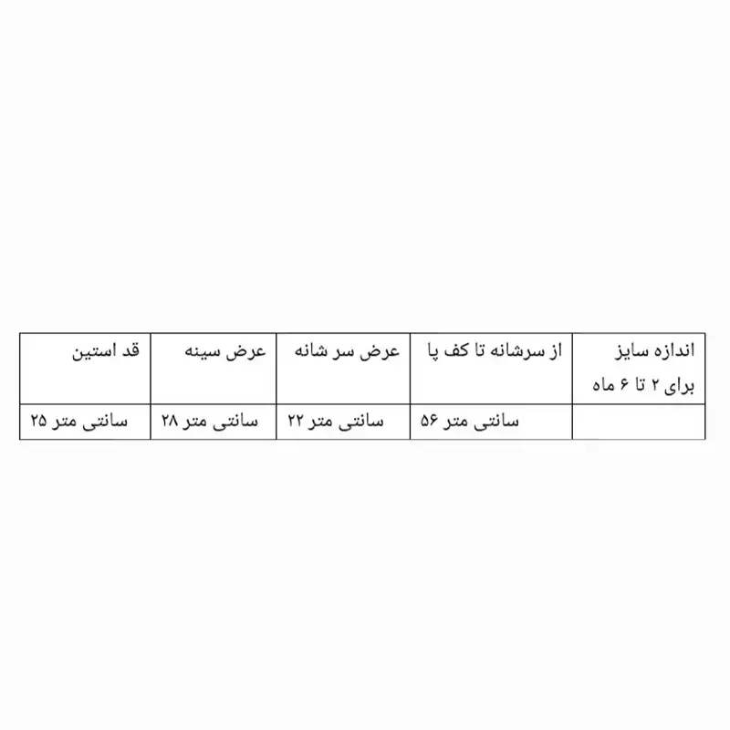 سرهمی نوزادی لوپیلو مدل r-88656