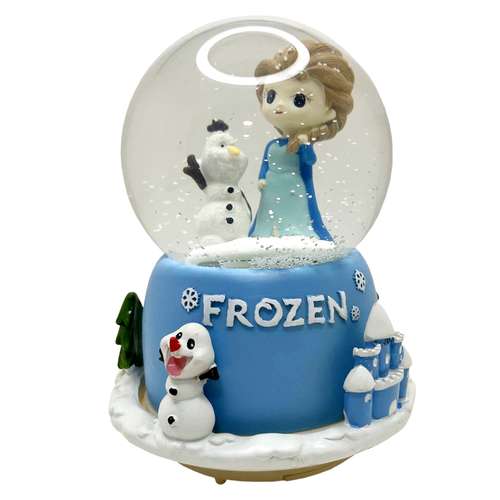 گوی موزیکال مدل پمپی چرخشی طرح FROZEN کد RPA3370