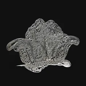 جا دستمال ملیله کاری مدل ترنج کد 1040053