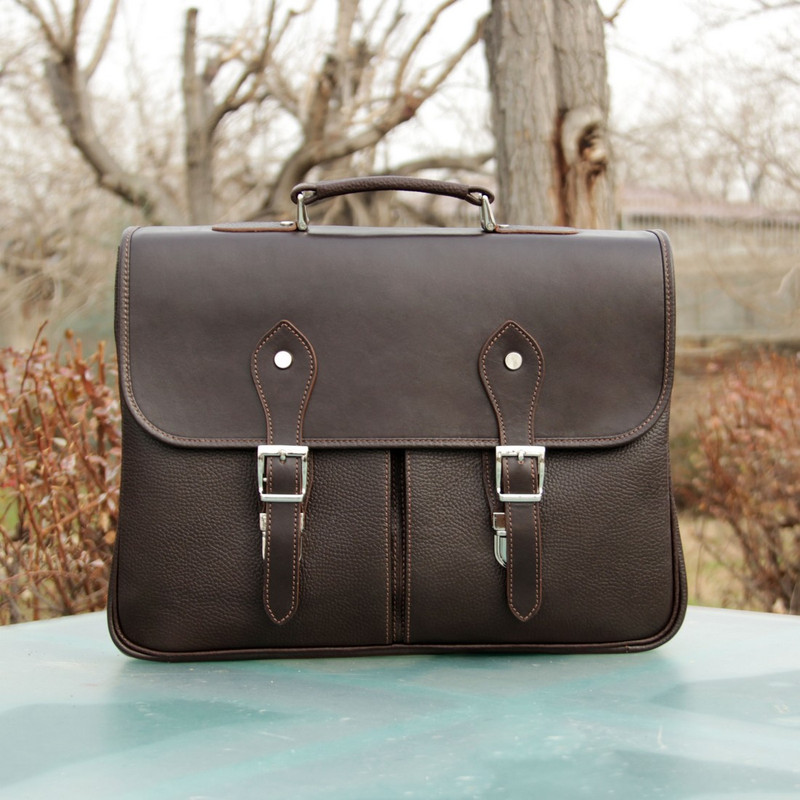 کیف اداری مردانه چرم بیسراک مدل مارال کد Ed-502