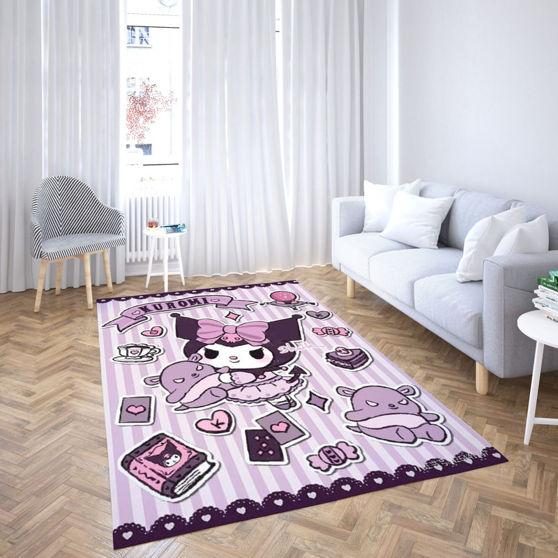 فرش پارچه‌ای مدل کرومی کد 06