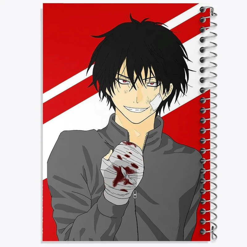 دفتر مشق 50 برگ خندالو مدل یوییچی انیمه توموداچی گیم Tomodachi Game کد 18446