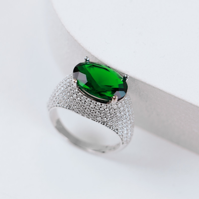 انگشتر نقره زنانه جی تی ای مدل نایس انگشتر نقره زنانه جی تی ای مدل نایس