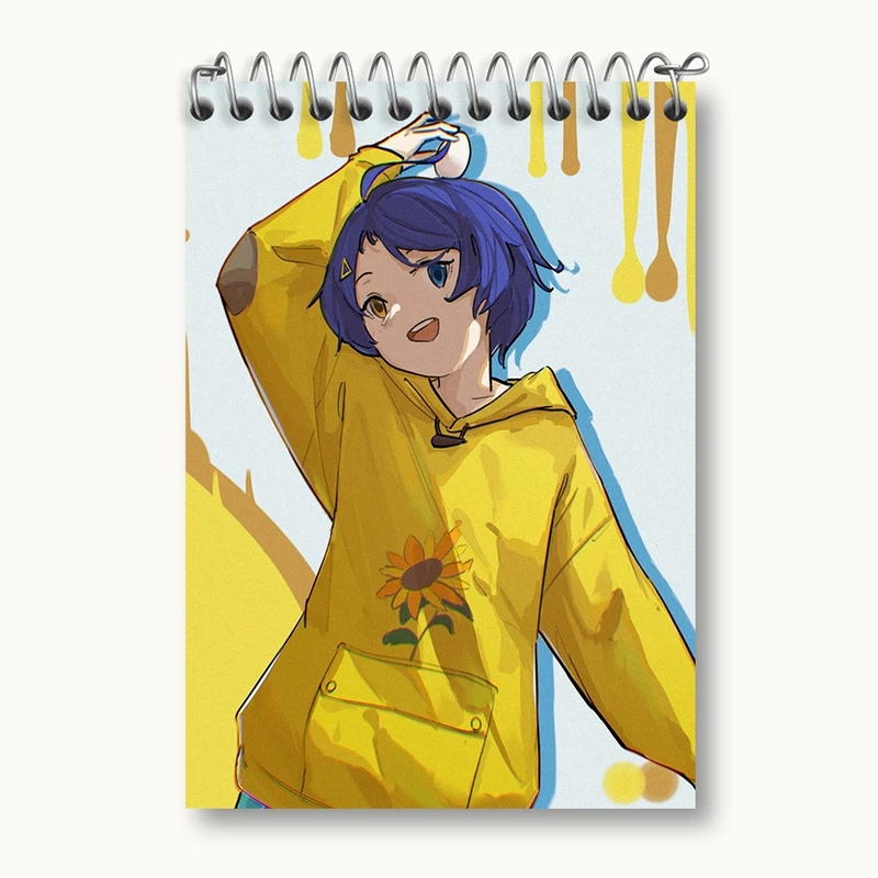 دفتر یادداشت 50 برگ خندالو مدل آی انیمه واندر اگ پرایورتی کد 34045