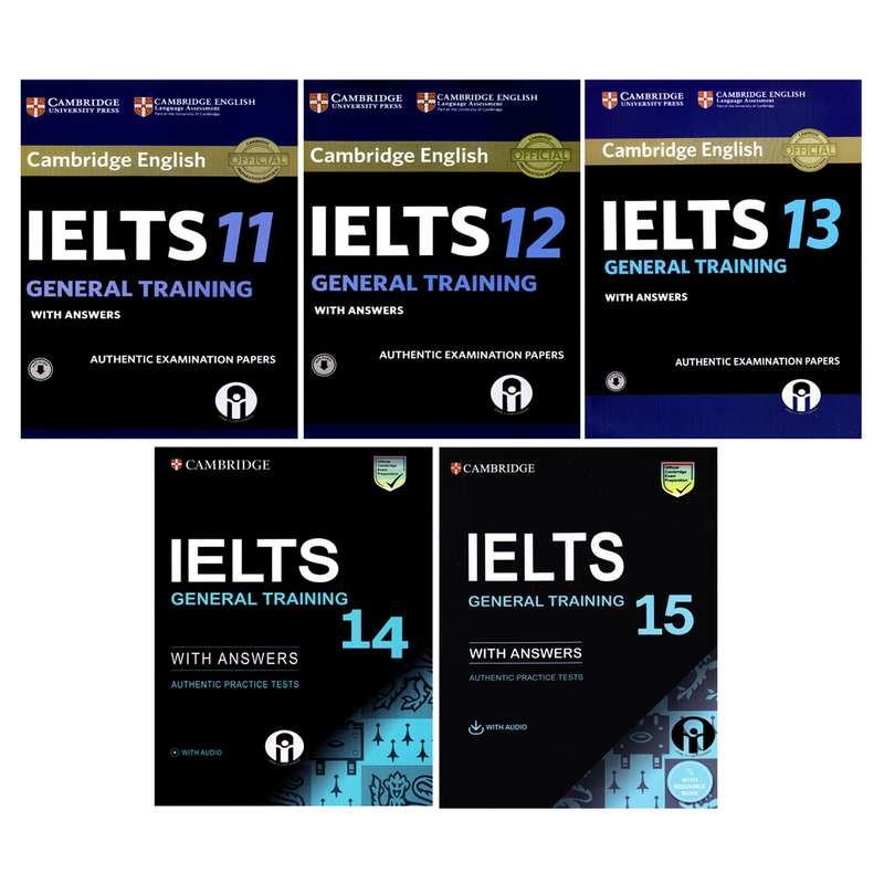 کتاب IELTS General Training Cambridge اثر جمعی از نویسندگان انتشارات الوندپویان جلد 11 تا 15