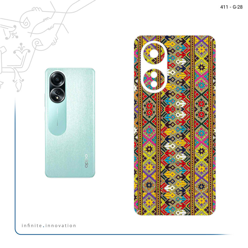 برچسب پوششی ماهوت مدل SISTAN Needlework 2 مناسب برای گوشی موبایل اپو A58 4G